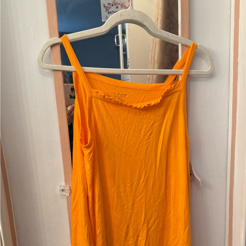 LOFT Outlet Orange Top